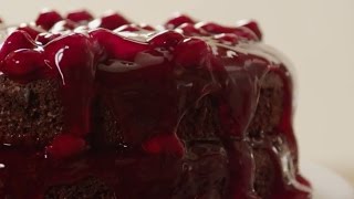 How to Make Black Forest Cake  Dessert Recipes  Allrecipescom [upl. by Hgielar]