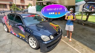 INDIA की पहली BUILD हुई DRIFT CAR देखलो🇮🇳❤️  75 Lakhs [upl. by Ardle]