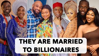 Top 10 Nollywood Actresses Who Are Married To Rich Billionaire Husbands Occupation and Net Worth [upl. by Dnama]