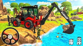 JCB 3DX BACKHOE LOADER AND TRACTOR DRIVING LIVE STREAM [upl. by Anoiuq]