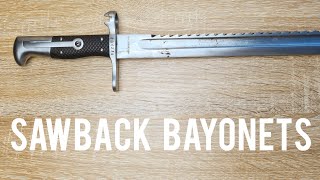 The history of sawback bayonets [upl. by Atalante463]