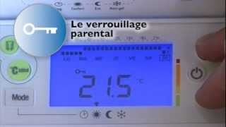 Verrouillage parental radiateur Calidou Pro XP Noirot [upl. by Lucienne514]