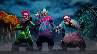 Killer Klowns From Outer Space The Game  Gameplay Reveal [upl. by Norita]