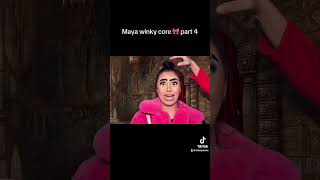 Maya winky core 🎀 funny memes 1k [upl. by Eissirhc187]