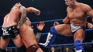 SmackDown Edge amp Randy Orton vs Dolph Ziggler amp The Miz [upl. by Cortney]