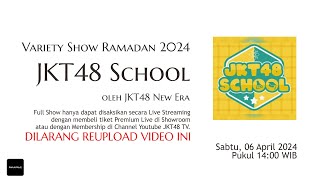 MC Event JKT48 School  06 April 2024 TANPA LAGU [upl. by Milford]