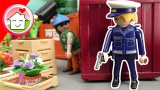 Playmobil Polizei Film deutsch  Kommissar Overbeck Mega Pack  Familie Hauser Spielzeug Kinderfilm [upl. by Gaylord]