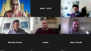 Canterbury Christ Church University  School of Arts Webinar  InUni Global [upl. by Eelrebma244]