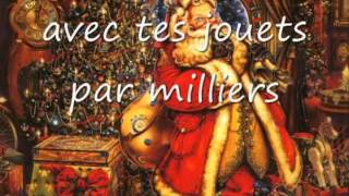 Petit papa Noël  paroles lyrics [upl. by Leal]