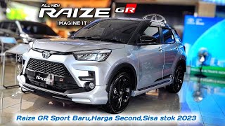 Toyota Raize GR SportMobil Baru Harga Second [upl. by Xirdnek]