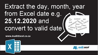 Convert dates with full stops into valid Excel dates format and sort [upl. by Nerret312]