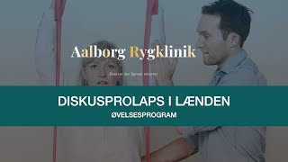 Øvelsesprogram til diskusprolaps i lænden [upl. by Audwin]