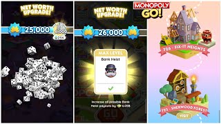 26000 Net Worth Upgrade😍  Got 6K dice😍  668725 cities upgrade done✌️ monopolygo games gaming [upl. by Eirised]