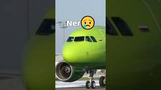 S7 Doesnt Like The Snow 😬aviation planespotting planes swiss001 funny [upl. by Alyworth260]