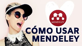 Cómo usar MENDELEY cite y construya bibliografías 😁📚 [upl. by Jack]