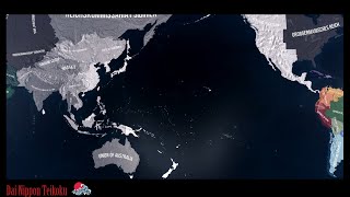 HOI4Empire of Japan Timelapse [upl. by Lalla]