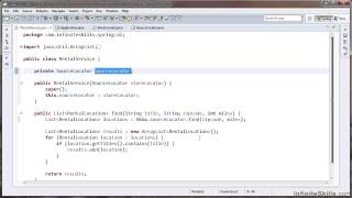 Spring Programming Tutorial  Dependency Injection In Practice [upl. by Ojaras]