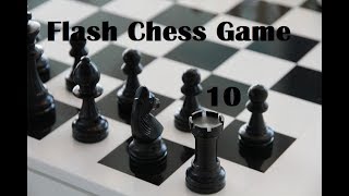 Flash Chess Game 10  MorozevichBologan 2004 échecs [upl. by Greabe]