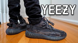 YEEZY 350 V2 quotMX ROCKquot REVIEW amp ON FEET [upl. by Sirahc]