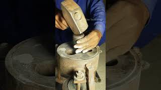 Manufacturing Full Process of Aluminum Things Metal Item Utensils Casting Skills satisfying short [upl. by Fadil]