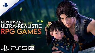 New Most INSANE ULTRA Realistic RPG Games For PS5 PRO PS5 PC amp XBOX  LOOKS AMAZING [upl. by Gnart618]