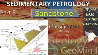 Sedimentary Petrology  Part3  Sedimentology  Sandstone  Geology  Geography  UPSC  GATE  NET [upl. by Ellehcam]