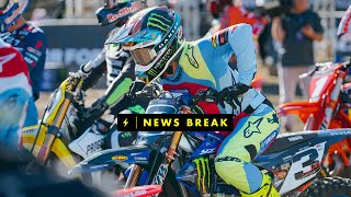 Its Race Day At The Anaheim One Supercross  PreRace News Break [upl. by Horick272]