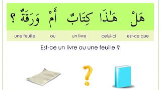 Mes premières questions arabefrançais 3 [upl. by Enineg]