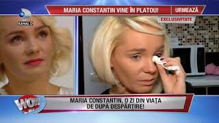 WOWBIZ 17102017  Maria Constantin confesiuni dupa divort Partea I [upl. by Hufnagel400]