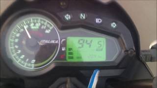 Probando italika 150z 2019 Top Speed [upl. by Archle940]