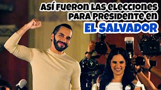 ¡EL GANADOR Así fueron las Elecciones Presidenciales en El Salvador  Chiconan [upl. by Ilehs]