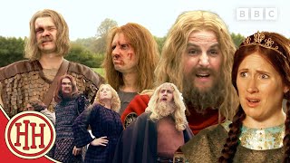 The Vikings amp Saxons  Viking History  Horrible Histories [upl. by Hayila]