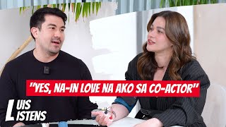 LUIS LISTENS TO BEA ALONZO Yes nain love na ako sa CoActor  Luis Manzano [upl. by Adnamal]