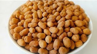 How To Make Homemade Coated Peanut  Groundnut [upl. by Casteel801]