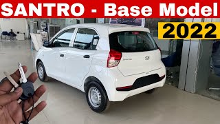 Hyundai Santro 2022 Base Model Era Variant 🔥 ₹48 Lakh में Alto ओर kwid से Best Santro 2022 [upl. by Icram]