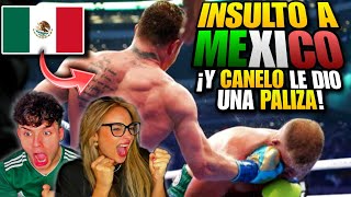 🇪🇸 ESPAÑOLA REACCIONA a DESPRECIÓ a MÉXICO 🇲🇽 y lo MANDÓ al HOSPITAL 🚑 CANELO  SAUNDERS [upl. by Einreb389]