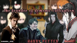 Harry Potter react Harry as Wei Wuxian Реакция ГП на Гарри это Вэй Усянь [upl. by Nooj]