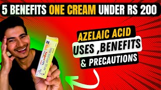 Aziderm Cream  Aziderm Cream Review  Azelaic acid  Aziderm 10 gel  Aziderm  Azelaic acid cream [upl. by Rubenstein]