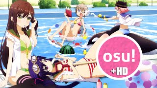 Osu 60fps Gakuen Seikatsu Bu  Friend Shitai Insane HD [upl. by Atival]