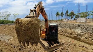 Heavy Equipment Sany Excavator Working Digging  Sotiriadis Mining works [upl. by Cardon]