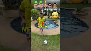 Footballers Crazy Water Swim Challenge😱 [upl. by Dehnel]