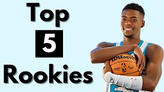 Top 5 NBA Rookies 2023  2024 season [upl. by Suolhcin]