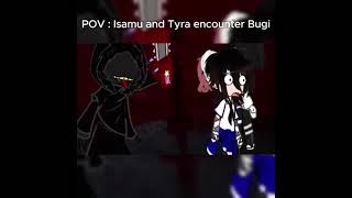 POV  Tyra and Isamu encounter Bugi gacha themimicgacha edits themimicroblox themimic edit [upl. by Niasuh]