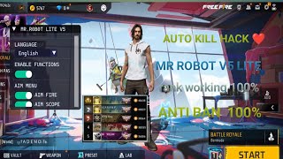 MR ROBOT V5 LITE  MOD MENU RANK WORKING IN INDIA SERVER 100 ANTI BAND 100 krishugameryt [upl. by Ellimac]