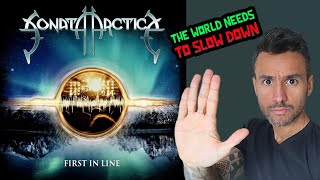 Sonata Arctica  First In Line REACTION First Time Hearing It [upl. by Anihsat]