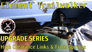 Element Enduro Trailwalker  Upgrade Series  High Clearance Links and Front Associated Red Springs [upl. by Hollister]