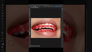 Easy way to remove braces in Photoshop photoshoptutorial [upl. by Leryt]