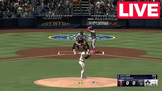 MLB LIVE🔴Milwaukee Brewers vs Minnesota Twins  Apr 3 2024 MLB Full Game  MLB 24 EN VIVO [upl. by Auehsoj]