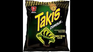 Takis  ZOMBIE Habanero amp Cucumber  A Snackin With Ortega Little Gimmick 204 [upl. by Edac]