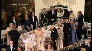 Queen Margrethes 70th Birthday 10  Private Dinner at Fredensborg Palace 2 2010 [upl. by Faustine]